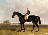 John Frederick Herring Snr Lord Chesterfield's Industry with William Scott up at Epsom painting